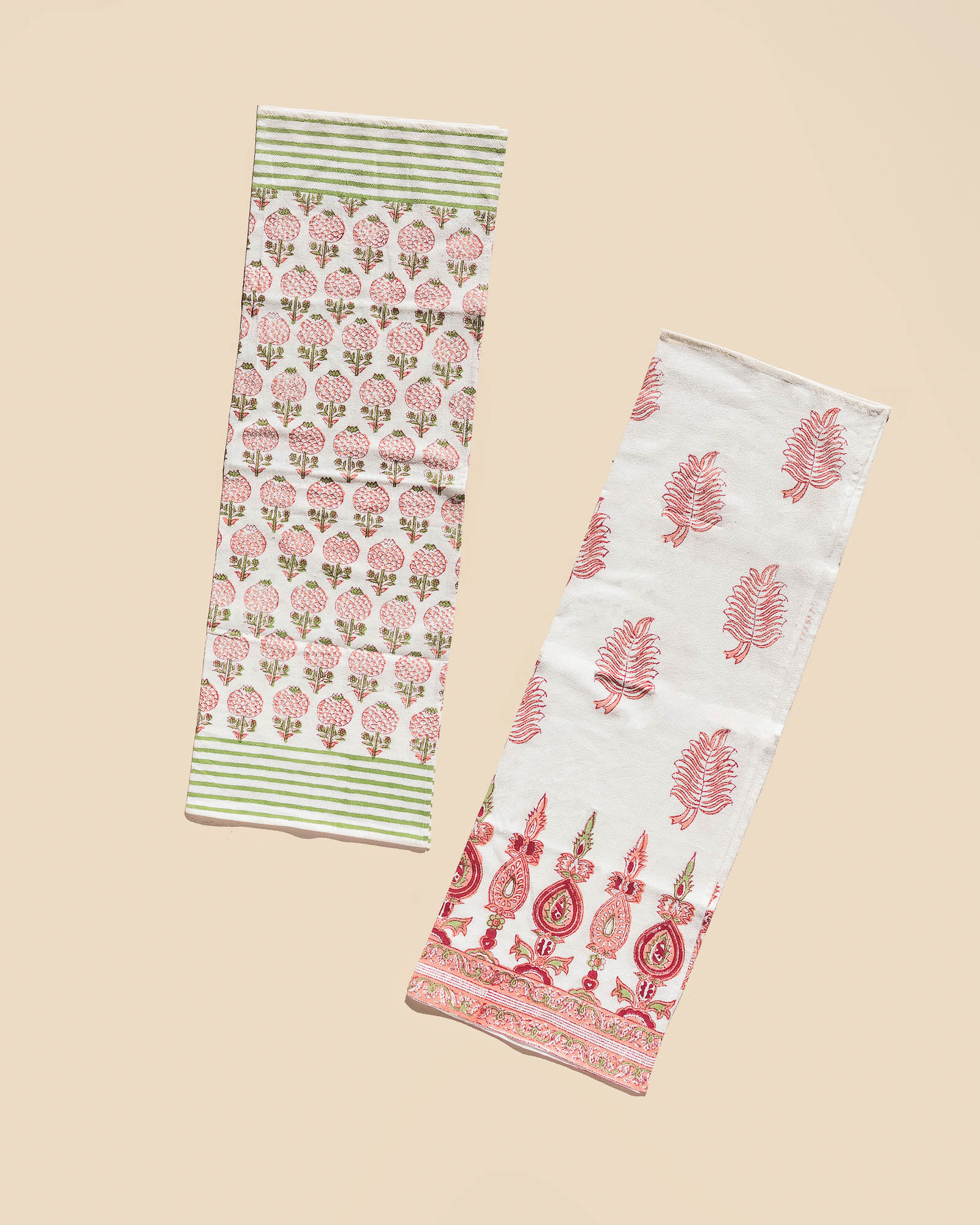 Indra Fair Trade Textile Set, Eco-Friendly Kitchen Towels